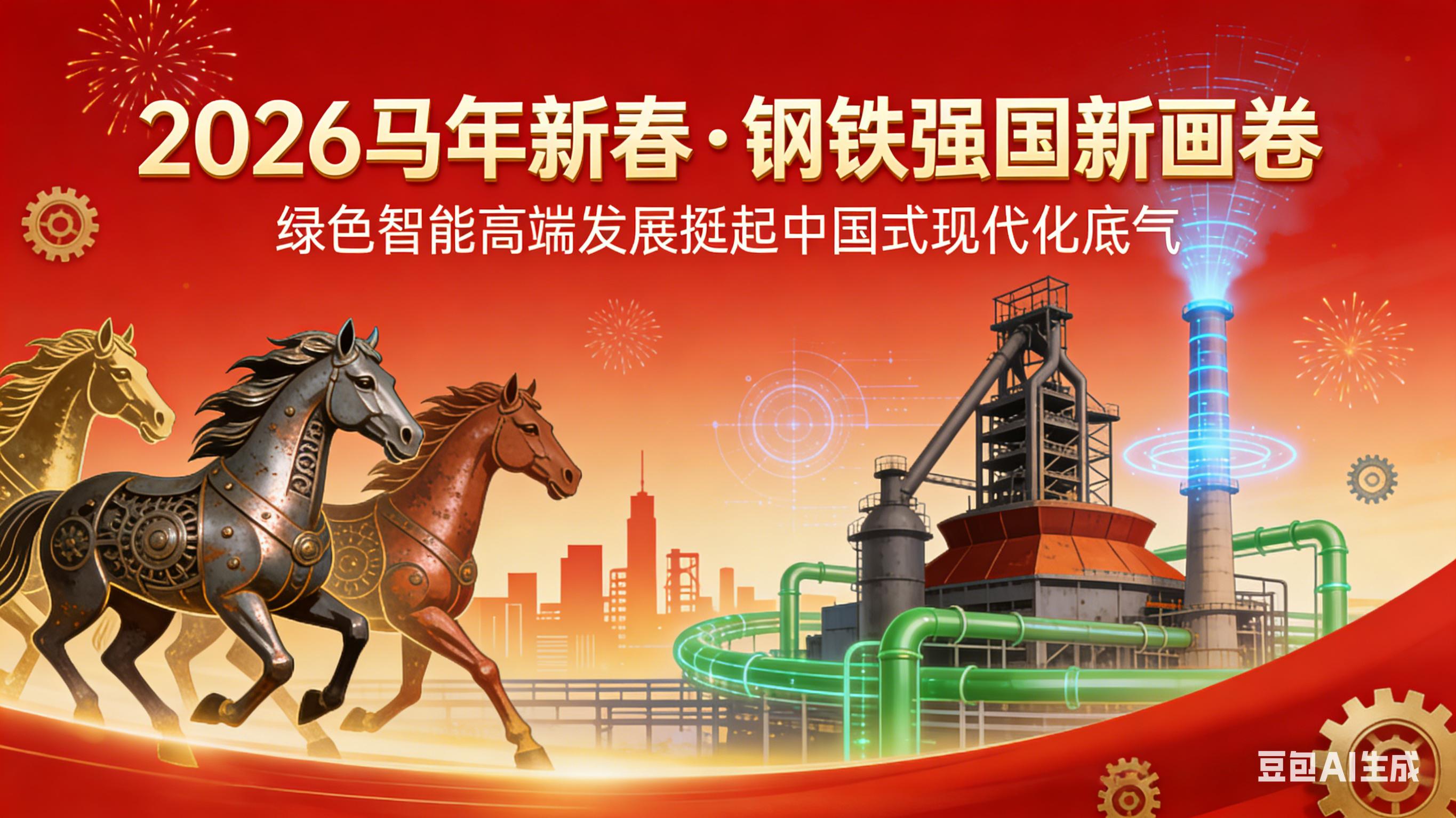 新春伊始，来看中国钢铁这些硬核突破！